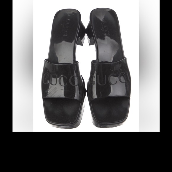 Gucci Shoes - Gucci Rubber Slide Sandal